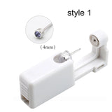 Disposable Ear Piercing Gun 316L Surgical Steel No Pain Ear Piercer