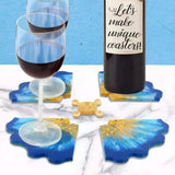 Dried Flower Resin Mold Coaster Silicone Moulds DIY Epoxy Resin Molds