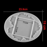 Dried Flower Resin Mold Coaster Silicone Moulds DIY Epoxy Resin Molds