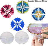 Dried Flower Resin Mold Coaster Silicone Moulds DIY Epoxy Resin Molds