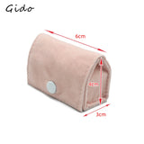 Snap Mini Bag Jewelry Cloth Box Bead Flannel Ring Storage Bag