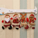 1PC Elk Santa Christmas Pendant Tree Decorations for Home