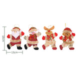 1PC Elk Santa Christmas Pendant Tree Decorations for Home