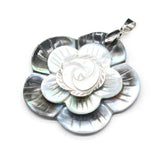 Flowers Natural Shells Pendant DIY Jewelry Accessories
