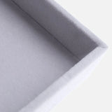 Portable Velvet Jewelry Storage Tray Ring Necklace Display Box