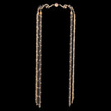 Rhinestone Tassel Hair Ornament Crystal Hairpin Women's Bridal Hair