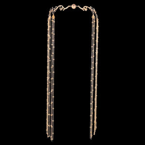 Rhinestone Tassel Hair Ornament Crystal Hairpin Women's Bridal Hair