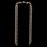 Rhinestone Tassel Hair Ornament Crystal Hairpin Bridal Head Chain
