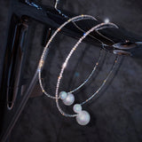 1PC Simulated Pearl Bridal Jewelry sets Adjustable Necklace