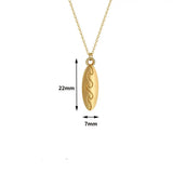 Summer Wave Beach Jewelry Surfboard Necklace for Women