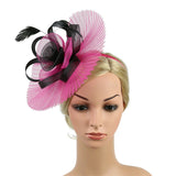 Feather Wedding Fascinator Headband Bridal Hair Accessories