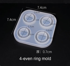 Silicone UV Jewelry Molds Pendant Jewelry Tools UV Resin Mold