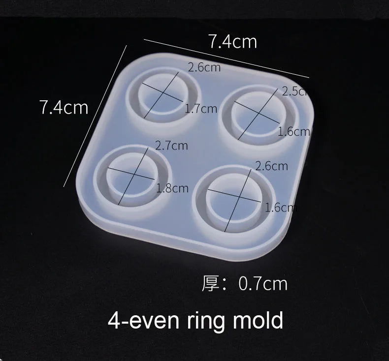 Silicone UV Jewelry Molds Pendant Jewelry Tools UV Resin Mold