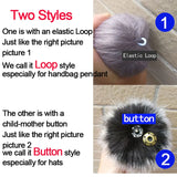 Fluffy Faux Fox Fur Pompoms for Beanie Hats DIY