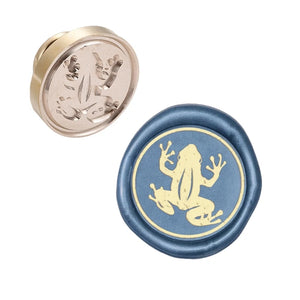 Frog Wax Seal Stamp Head 25mm Animal Removable Brass for Wedding Invitation