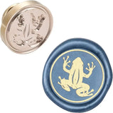 Frog Wax Seal Stamp Head 25mm Animal Removable Brass for Wedding Invitation