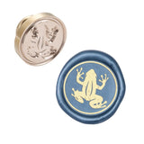 Frog Wax Seal Stamp Head 25mm Animal Removable Brass for Wedding Invitation