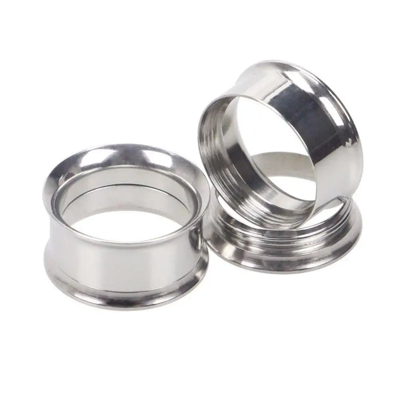 1PC G23 Titanium Ear Tunnels Plugs Flesh Cylindrical Ear Stretcher