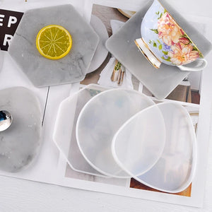 Geometric Coaster Resin Mold for Home Decoration