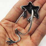 Gothic Punk Frog Animal Earring Hip-hop Ear Cuff Bone Clip No Piercing