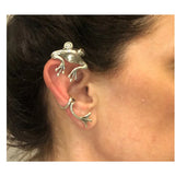 Gothic Punk Frog Animal Earring Hip-hop Ear Cuff Bone Clip No Piercing