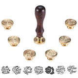 1PC Halloween Skeleton Wax Seal Stamp