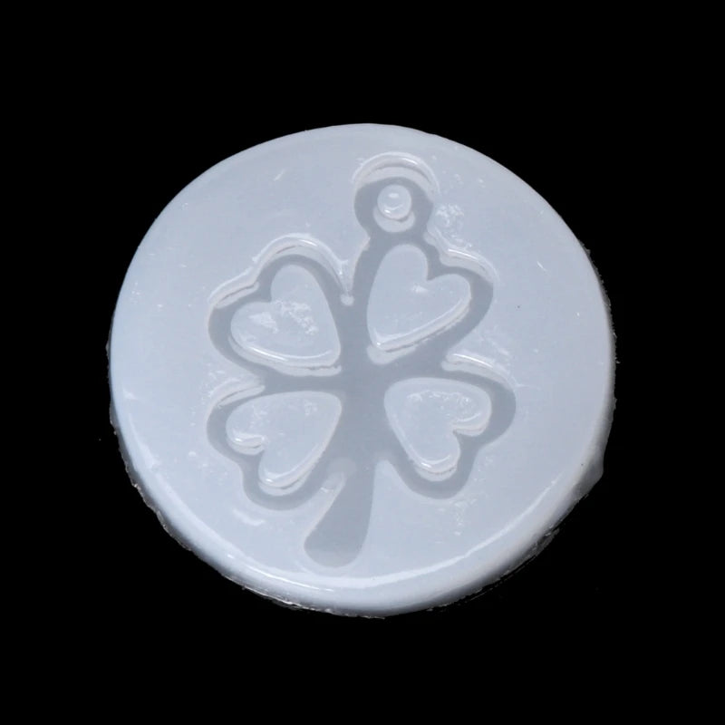 Silicone Heart Star Jewelry Mold Epoxy Resin Casting Pendant Accessories