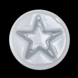 Silicone Heart Star Jewelry Mold Epoxy Resin Casting Pendant Accessories
