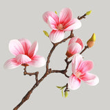 High Quality Artificial Magnolia Flower Branch for Home Decor and Wedding