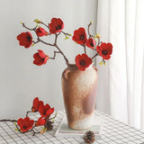 High Quality Artificial Magnolia Flower Branch for Home Decor and Wedding