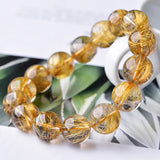 High Rutilated Quartz Crystal Bracelet for Women