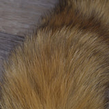 Fox Tail Fur Tassel Bag Tag Keychain Strap Chain