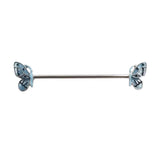 1PC Industrial Piercing Butterfly Skeleton Bat Earring Ear Piercing 14g