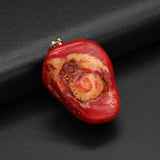 1PC Irregular Red Coral Bead Pendant Charms for DIY Jewerly Earrings Necklace