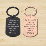 Personalized Teacher Key Chain Thank You Gift
