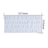 Letters Silicone Epoxy Mold Resin Jewelry Mold UV Pendant Jewelry Accessories