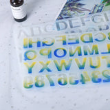 1PC Letters Silicone Epoxy Mold for Resin Jewelry UV Pendant Tools