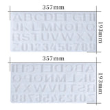 1PC Letters Silicone Epoxy Mold for Resin Jewelry UV Pendant Tools