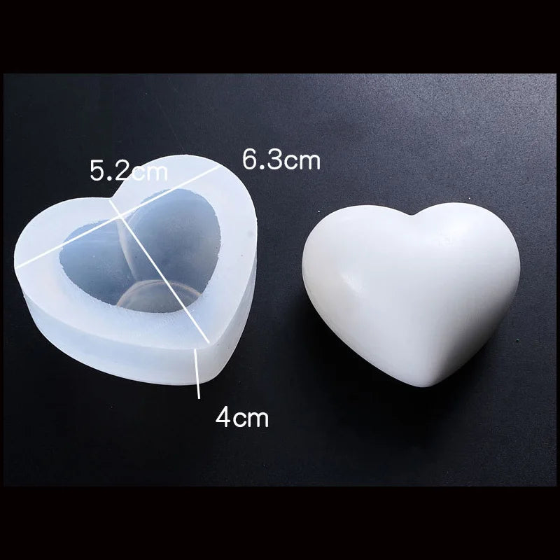 Silicone Cake Mold for DIY Chocolate Baking - Lion Wolf Rabbit Heart Shape