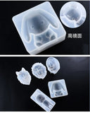 Silicone Cake Mold for DIY Chocolate Baking - Lion Wolf Rabbit Heart Shape