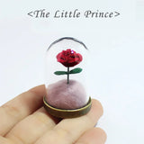 Little Prince Rose Pendant/Le Petit Prince Terrarium Gift