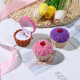 Velvet Jewelry Box Display Holder for Wedding Ring Earrings Necklace Bracelet