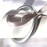 10MM Glitter Jelly Bangles Lucky Symbol Silicone Bracelet for Women