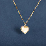 Sweet Love Heart Urn Necklace Keepsake Pendant Chain Jewelry