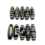 Magic Stone Special Patterns Dzi Beads 7Eyes/10 Eyes/11eyes/Spider