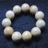 Men's Natural Stone Bracelet with Elastic Wire - Powerful Bangle