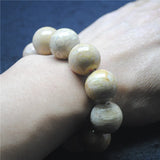 Men's Natural Stone Bracelet with Elastic Wire - Powerful Bangle