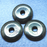 Men's Pyrite Mine Donut Shape Pendants 28MM 40MM 50MM