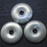 Men's Pyrite Mine Donut Shape Pendants 28MM 40MM 50MM