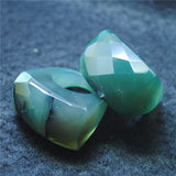 Men's Green Agate Stone Gemstone Ring - Various Colors